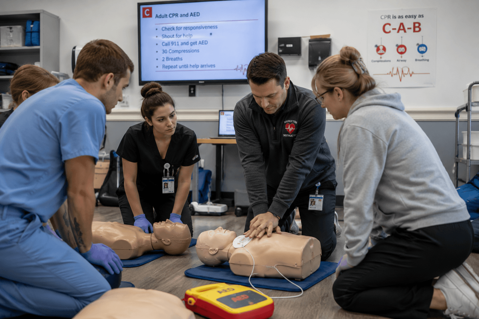 Cardiopulmonary Resuscitation & AED